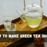 How to make Green Tea Shots